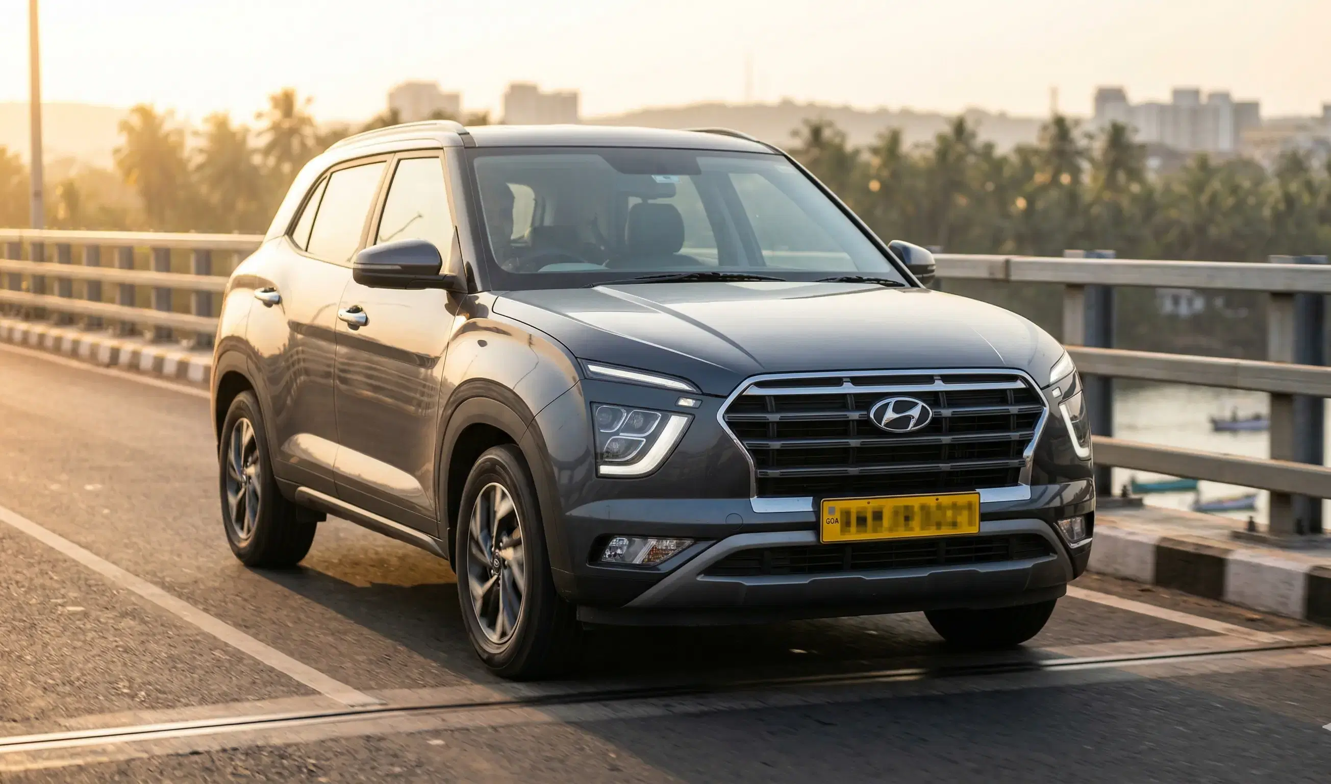 Exterior view of Hyundai Creta